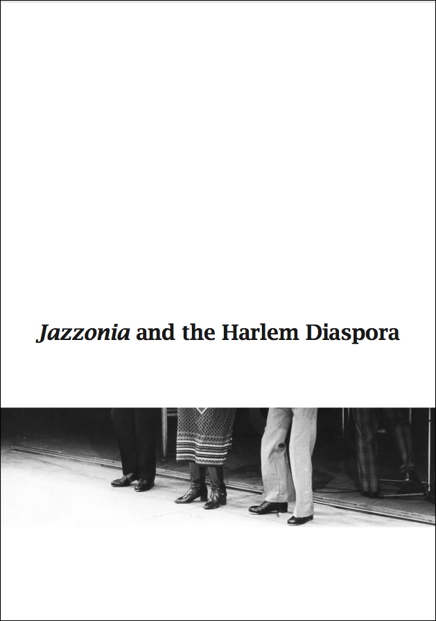 Cover of Jazzonia catalogue